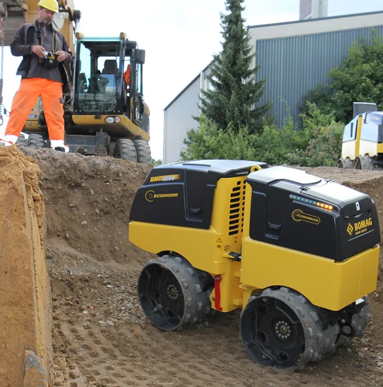 Каток дизельный Bomag BMP 8500 (1595 кг), изображение 1