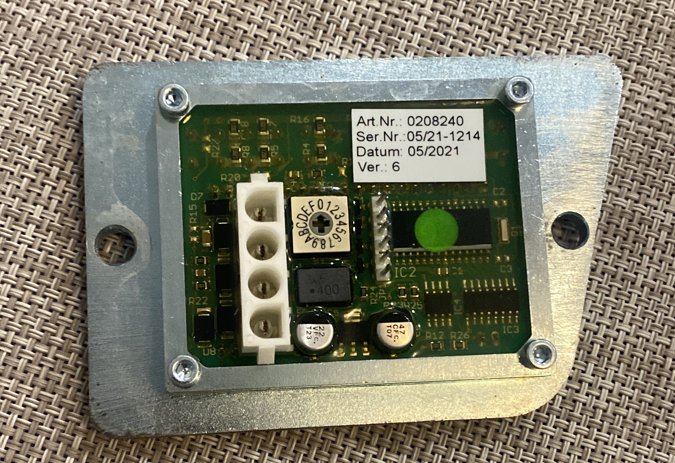 Панель дисплея управления DPU130, изображение 1